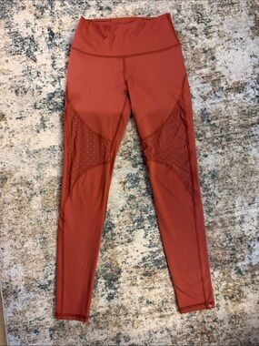 Aerie Chill Play Move Orange Leggings